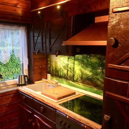 Holzhaus Trollbluemchen Am Wald Und See Neuruppin Exterior foto
